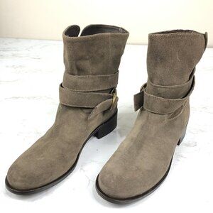 EUC Garnet Hill Gemma Moto Boots
